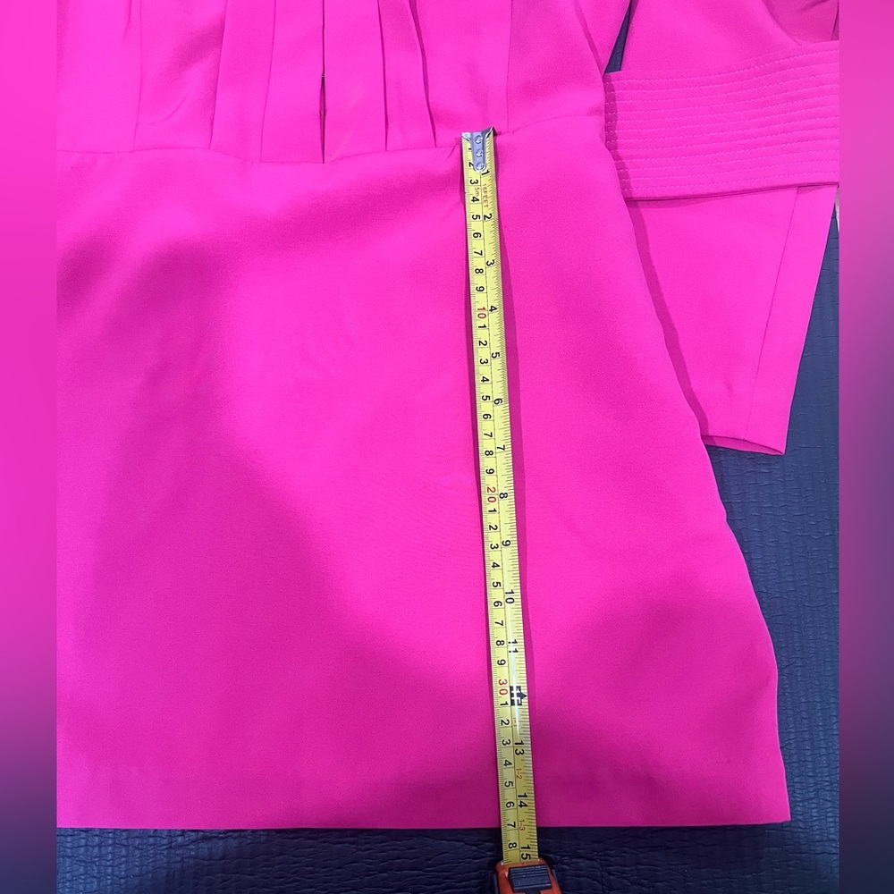 Stunning Karina Grimaldi XS Revolve Hot Pink Mini Blazer Dress - Picture 8 of 8
